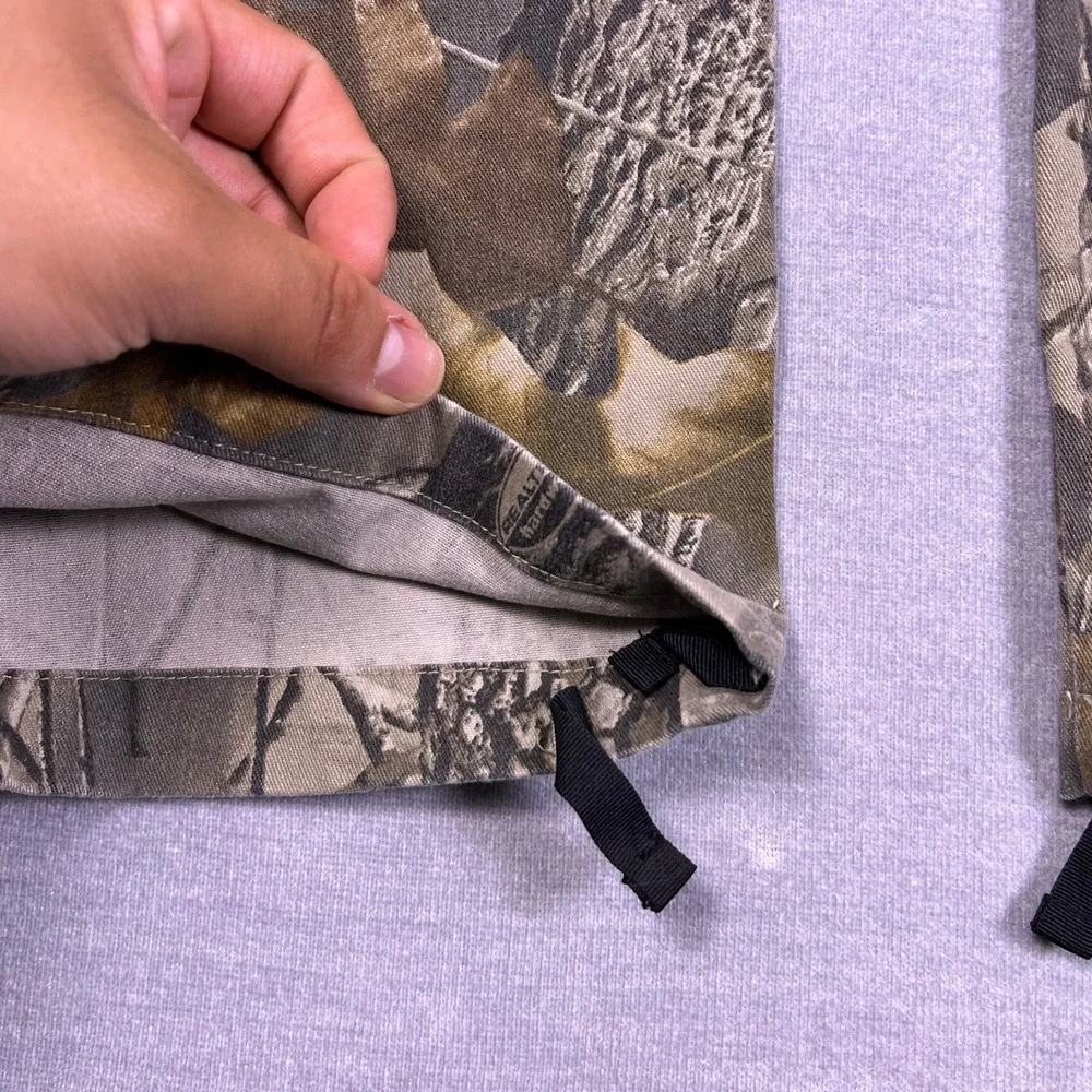 Realtree Pro Series Hardwoods Camo High Rise Cargo Pants Boys Size 5 Camouflage